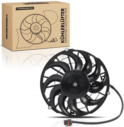 Frankberg 1x Motorradiator enkele ventilator