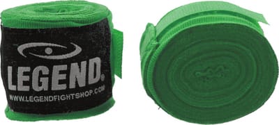 Legend Sports Boksbandages 455 Cm Groen Per 2 Stuks