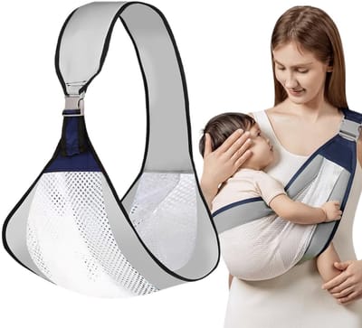 Unyqoos® Verstelbare en comfortabele babydrager voor zuigelingen en kinderen tot 18 kg