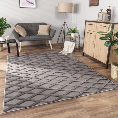Paco Home Vloerkleed Woonkamer Laagpolig Boho Patroon Scandinavisch 3D Modern 60x100 cm