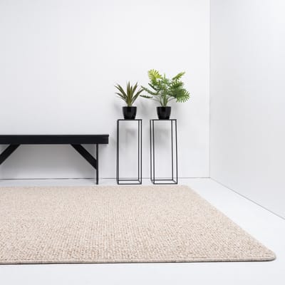 Vloerkleed Xilento Pebble Light Beige | 140 x 200 cm