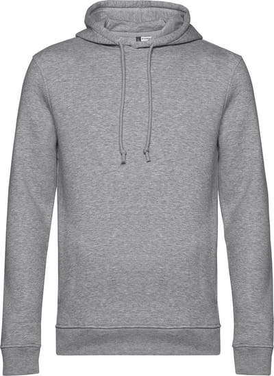 Organic Inspire Hooded° B&C Collectie maat XXL Heather Grijs