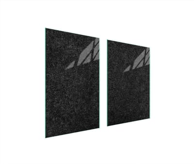 TMK ArtDeko - Serie - Glazen Beschermplaat - 35x52 cm - Veilig en Hygiënisch