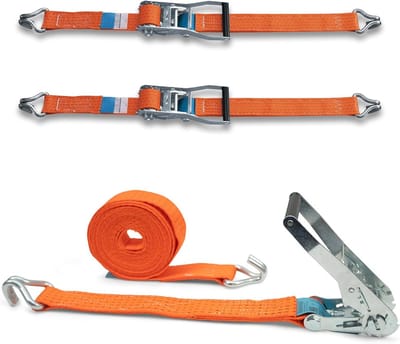 Spanbanden voor vrachtwagen en aanhanger 50 mm x 6 m - belastbaar tot 2500 kg