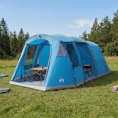 vidaXL - Tunneltent - 505 - x - 330 - x - 204 - cm - Blauw
