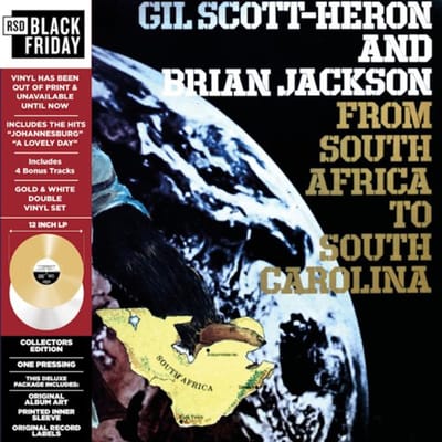 Gil Scott-Heron - From South Africa to South Carolina (Gold & White 2LP/Black Friday 2024)