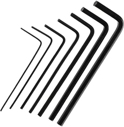 Mini Zeskantige Schroevendraaierset van 7 Stuks - 0,7 mm tot 3 mm - Perfect voor Filigraan Werken