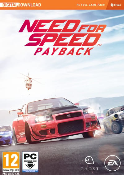 Need for Speed Payback - Windows - Code in a Box