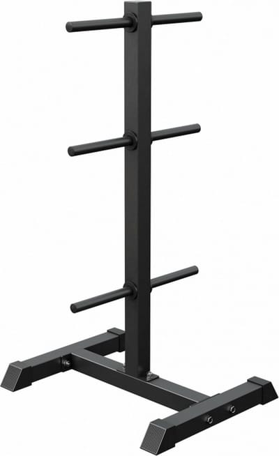 Gorilla Sports Schijvenstandaard - 30/31 mm - Gewichten rek - Halterrek - Opbergrek - Zwart