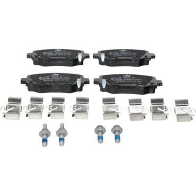 Remblok set, schijfrem ATE 13.0460-2622.2, Achter