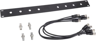 Antenne Rackkit - Front Mount Paneel - Draadloze Systemen - Verbeter Ontvangst - 1U Paneel - Zilver