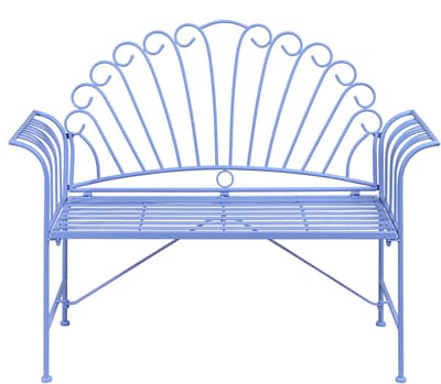CAVINIA - Tuinbankje - Lichtblauw - IJzer