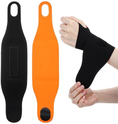 2 Stuks Verstelbare Polssteun voor Sport, Ademend Polsverband voor Links en Rechts, Ideaal voor Fitness en Blessurepreventie