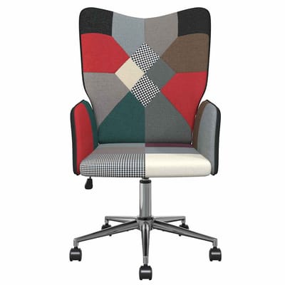 vidaXL - Relaxstoel - patchwork - stof