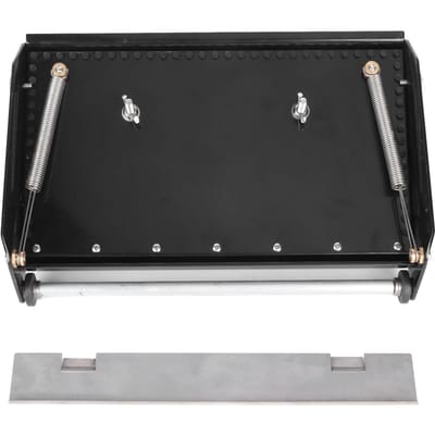 Gipsplaat Afwerkdoos Plamuurpoeder Schraper Muur Pleisteren en Schrapen Vlakke Doos Gereedschap 12in 10 Inch black