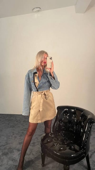 DENIM JURK/desijn/sirmaza