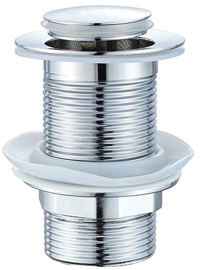 WiseGoods Premium Lange Afvoerplug Afsluitbaar - Gootsteen Pop-Up - Afvoerpluggen - Wastafel Keuken & Badkamer Accessoires - 41mm
