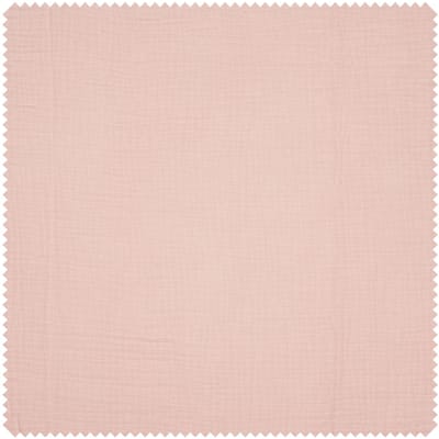 Musselin katoenen stof "Uni" - Blush