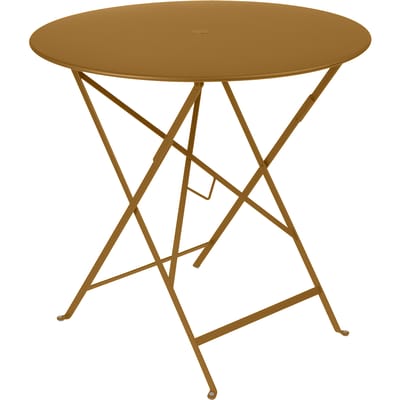 Fermob BISTRO klaptafel rond - D2 peperkoek - Ø 77 cm