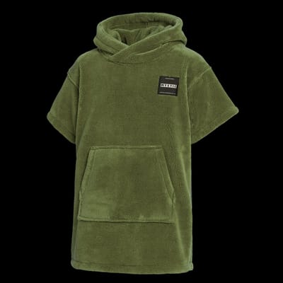 Mystic Poncho Teddy Kids - 240420 - Olive Green - S/M