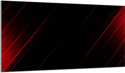 TMK ArtDeko - Glazen Beschermplaat - 90x52 cm - Zwart - Voor Alle Soorten Fornuizen