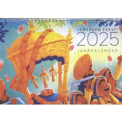 Iedereen Feest 2025 - Jaarkalender - Orbit vzw