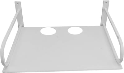 Dikke wandplank voor projector, metalen muurbeugel met ronde hoeken voor TV en multimedia-apparatuur