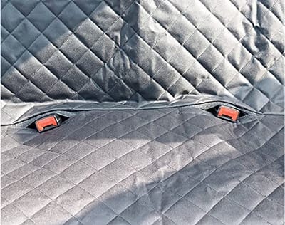 Dailygoods- Autostoelhoes Universeel - Autostoel Beschermer - Honden/Katten - Waterdicht - Duurzaam - Inclusief Tas voor Kussens - Hondendek