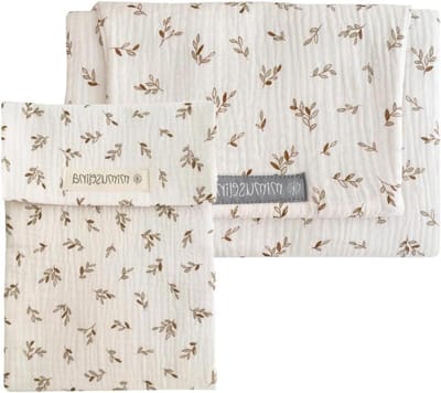 Draagbare Verschoonmat - Commode tas - Baby verzorgen - Waterproof binnenkant - 47 x 67 cm - Ecru