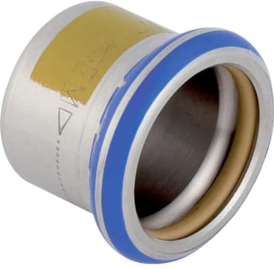 Geberit Mapress roestvrij staal dop (gas), DN 12, 34462