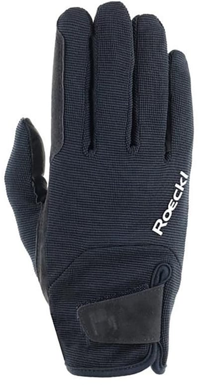 Rijhandschoen Roeckl Meura Black - 6 | Paardrij handschoenen