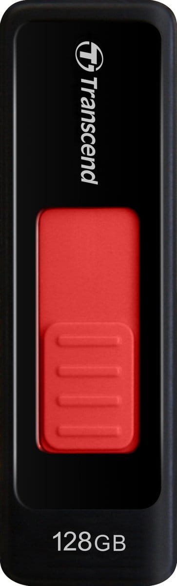 Transcend JetFlash® 760 USB-stick 128 GB Zwart TS128GJF760 USB-A 3.2 Gen 1
