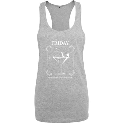 Mister Tee - Fword Mouwloze top - XL - Grijs