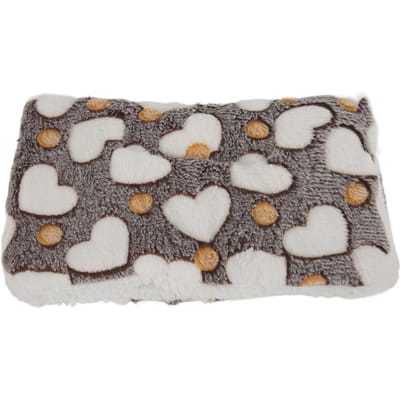 Hamster Warm Fleece Kussen Zacht en Comfortabel Hamster Winter Warm Slaapkussen voor Hamsters Konijnen S gray