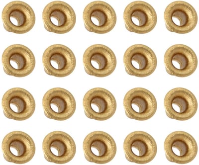 Dailygoods - 100 Messing Geplateerde Klinknagels M2x2mm voor PCB-platen