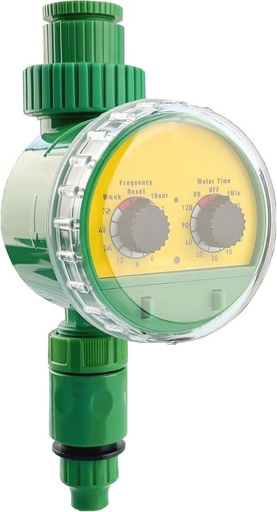 Automatische irrigatieklok met 2 kanalen voor tuin, balkon en broeikas - Dagelijks en wekelijkse programma's