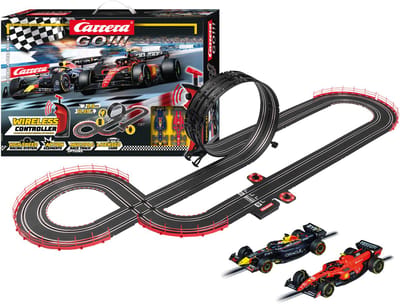 Carrera Go!!! Racebaan - GO!!! Formula Free Racing - Max Verstappen vs. Carlos Sainz - 5,3m Draadloos