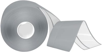 Zelfklevende Plint 50x20mm PVC Grijs voor Keuken en Badkamer - 6 Meter