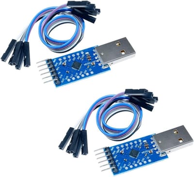 Seriële Converter Module - USB naar TTL UART - Elektronische Projecten - 6-pins Connector - 52x17 mm