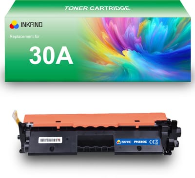 INKFIND 30A (CF230A) Tonercartridge compatibel met HP 30A CF230A - 1-pack Zwart