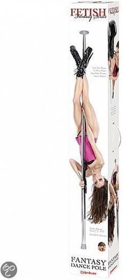 Fetish Fantasy Series Danspaal Fantasy Dance Pole (zilverkleurig)