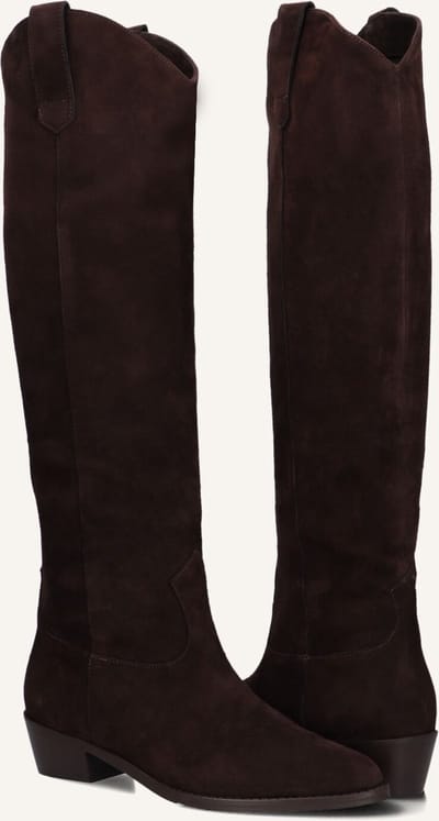 Notre-V 39495 Laarzen - Suède - Dames - Bruin - Maat 37