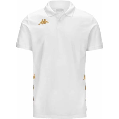 Kappa Gastio Korte Mouw Poloshirt Wit L Man