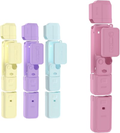 Siliconen Hoes voor DJI OSMO Pocket 3 - Rood, Beschermende Case voor Fotografie en Videografie