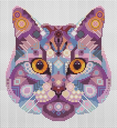 BORDUURPAKKET KAT - Manx - 2445 - Awesome Pattern Studio