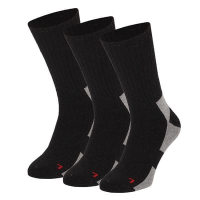 Apollo (Sports) - Wandelsokken Dames - Multi zwart - Maat 35/38 - Wandelsokken thermo - Wandelsokken naadloos