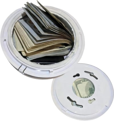 Opbergdoos Contant Geld - Geheime Container - Persoonlijke Spullen - Schokbestendig Ontwerp - 10x3x3 cm - Niet gespecificeerd