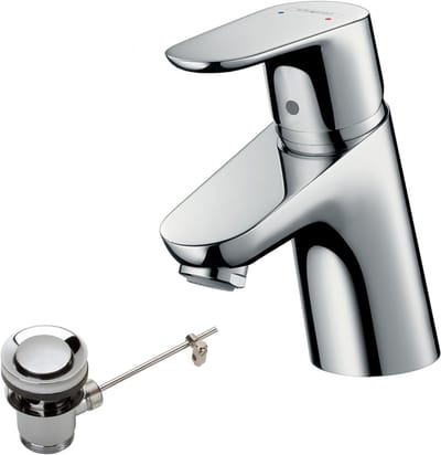 Badkamer Kraan - Wastafelkraan Keukenkraan - Water Besparen - EcoSmart Technologie - 70 mm - Chroom