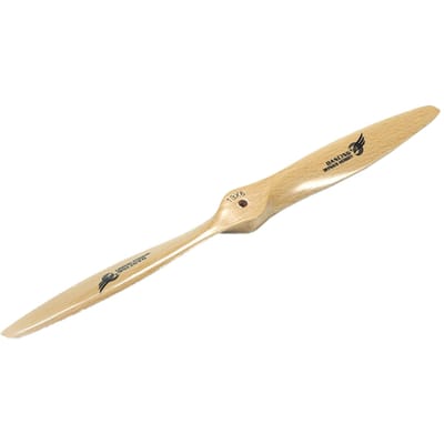 Dancing Wings Hobby 15 inch hoogefficiënte CCW houten beuken propeller voor RC vliegtuig Nitro-motor 13*6 kaki