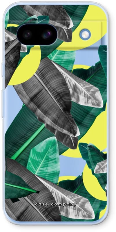 Case Company® - Hoesje geschikt voor Google Pixel 8a hoesje - Fantasie jungle - Soft Cover Telefoonhoesje - Bescherming aan alle Kanten en Schermrand